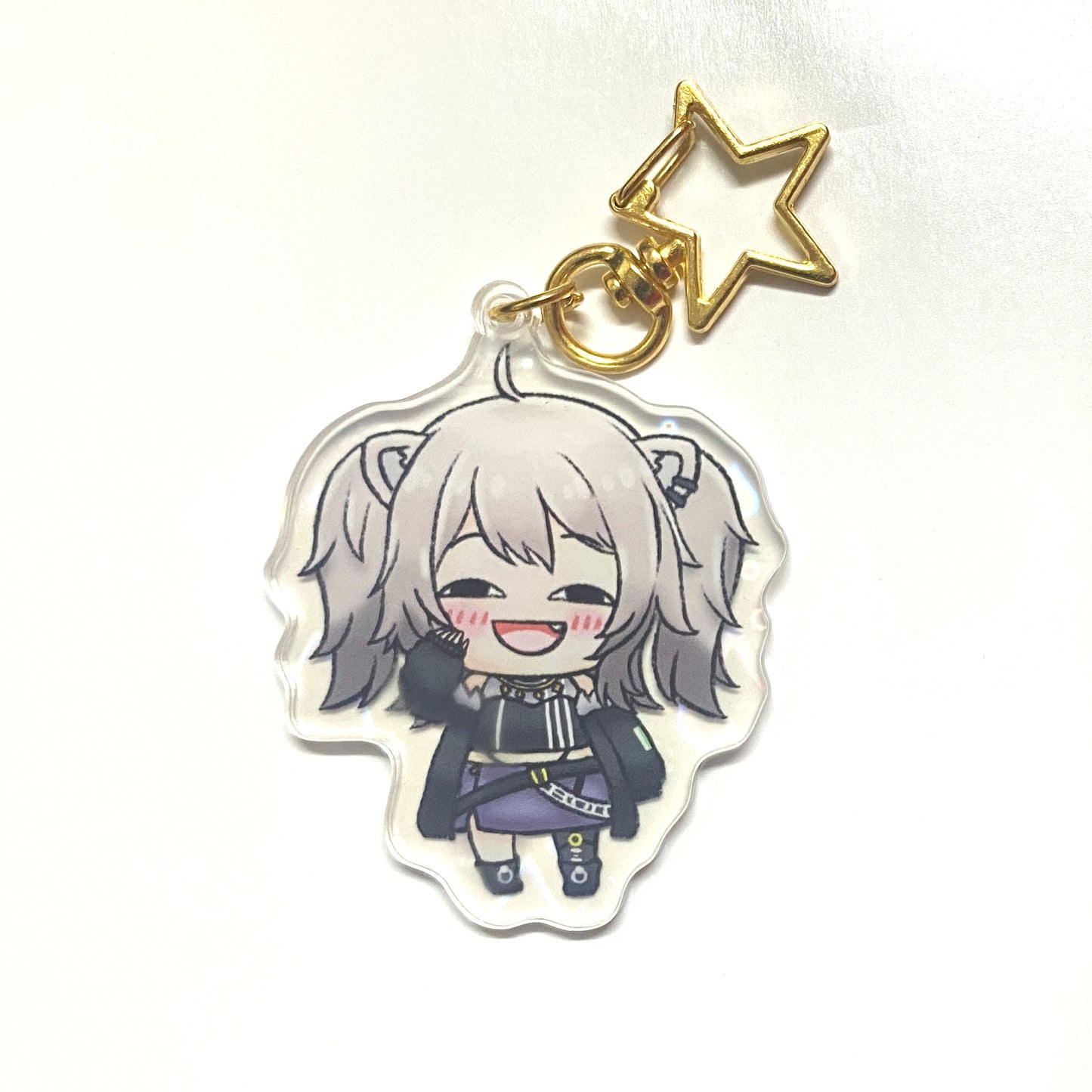 Hololive 匙扣 獅白牡丹 缺德獅 獅白ぼたん