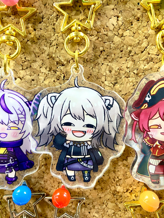 Hololive 匙扣 獅白牡丹 缺德獅 獅白ぼたん