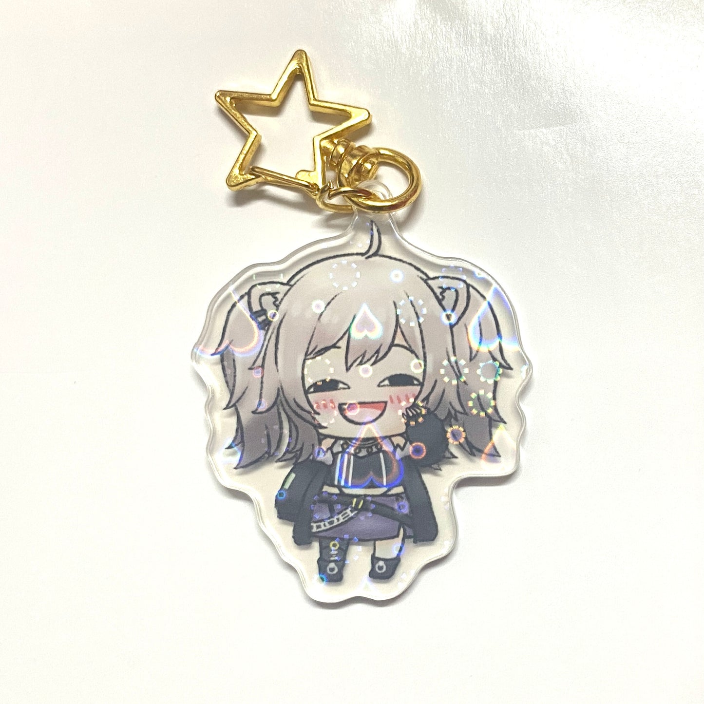 Hololive 匙扣 獅白牡丹 缺德獅 獅白ぼたん