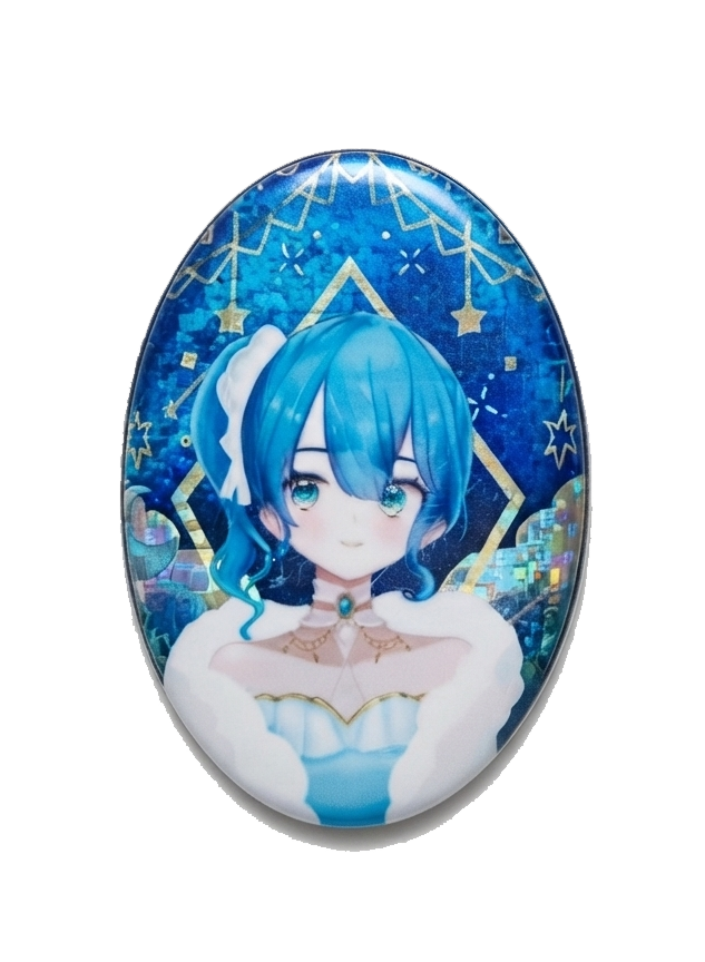 Hololive 襟章 Badge 星街すいせい