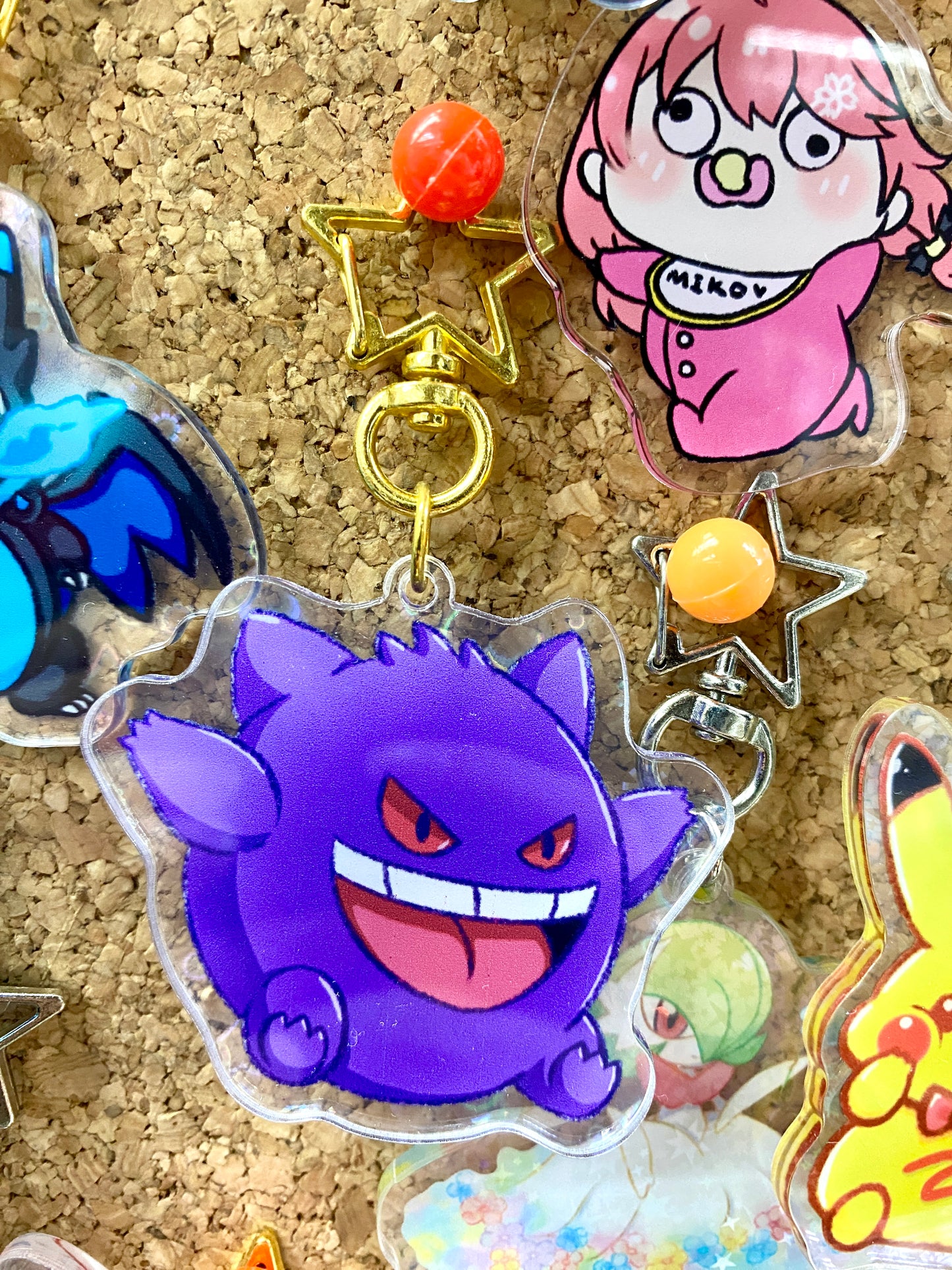 Pokemon 匙扣 耿鬼