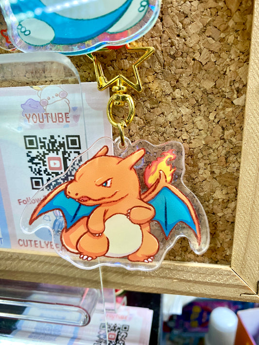 Pokemon 匙扣 噴火龍