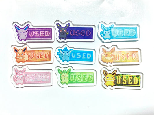 PTCG USED牌 伊貝 伊布家族 USED Set (9款入) Eeveelution USED Set (Set of 9)