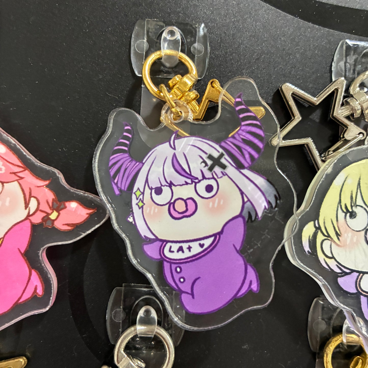 Hololive 匙扣 holobaby 拉普拉斯 山田 La+ Darknesss ラプラス・ダークネス