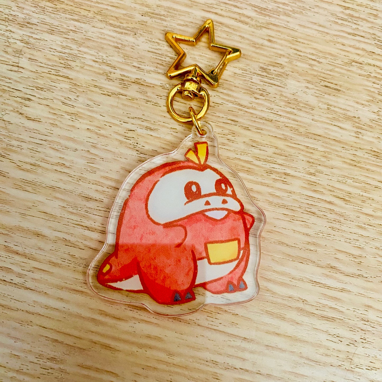 Pokemon 匙扣 FatFat 呆火鱷
