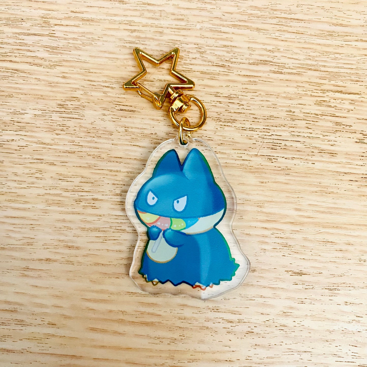 Pokemon 匙扣 小卡比獸 食波板糖