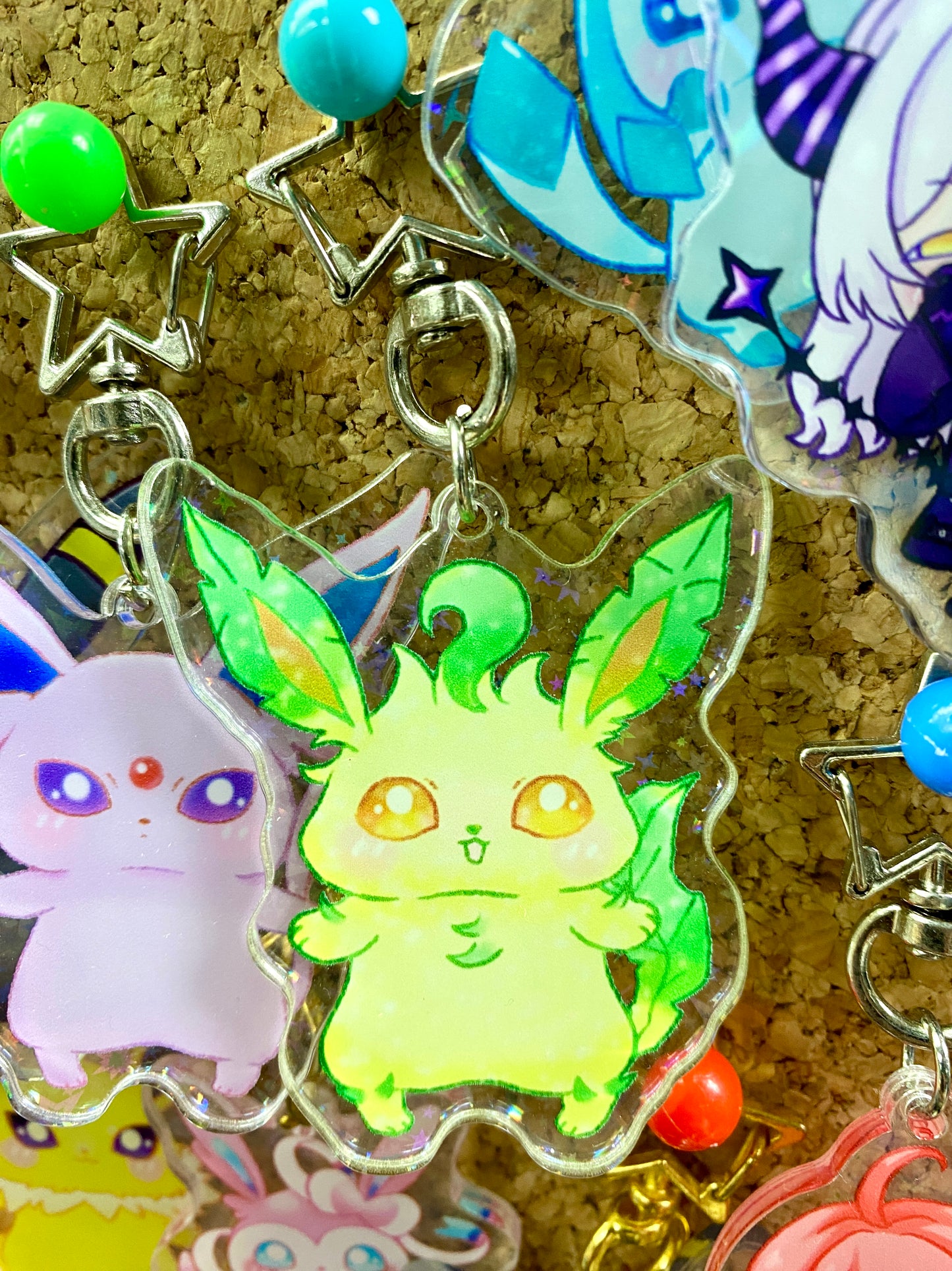 Pokemon 匙扣 草伊貝