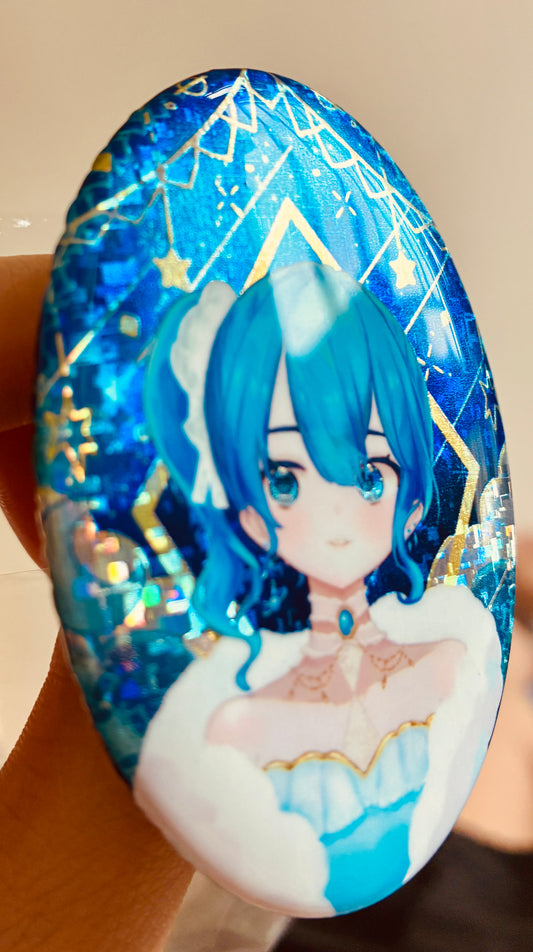 Hololive 襟章 Badge 星街すいせい