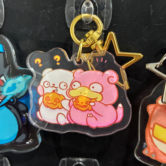 Pokemon 匙扣 小呆熊x呆呆獸