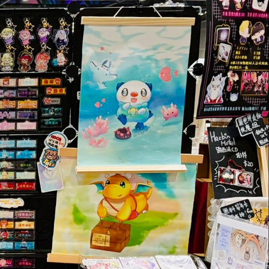 [場後通販] Pokemon掛畫
