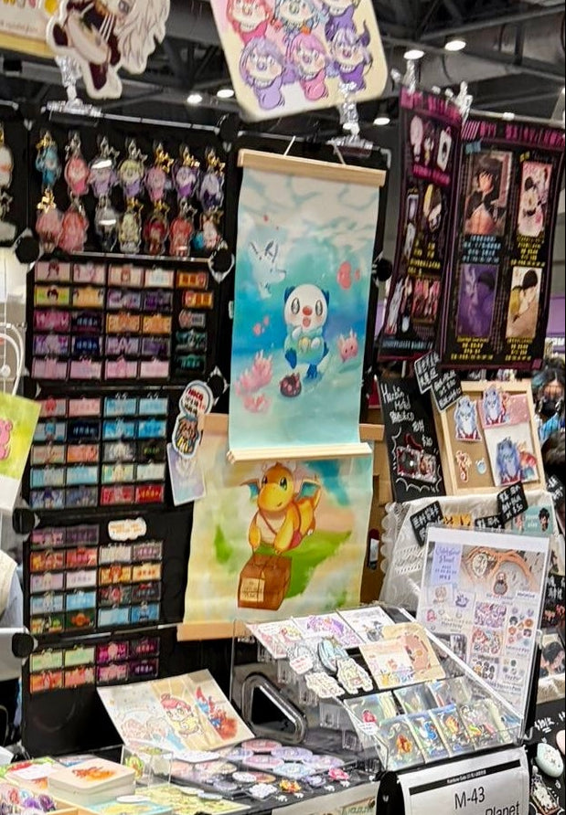 [場後通販] Pokemon掛畫
